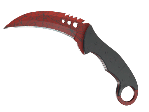 ★ Talon Knife | Crimson Web (Well-Worn)