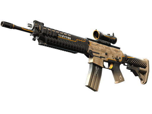 SG 553 | Triarch (Battle-Scarred)