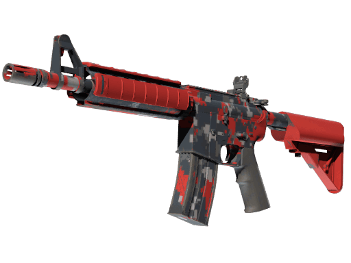 M4A4 | Red DDPAT (Battle-Scarred)