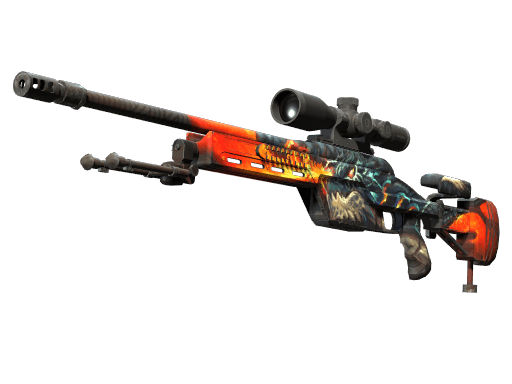 SSG 08 | Dragonfire (Field-Tested)