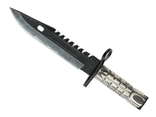 ★ M9 Bayonet | Black Laminate (Battle-Scarred)