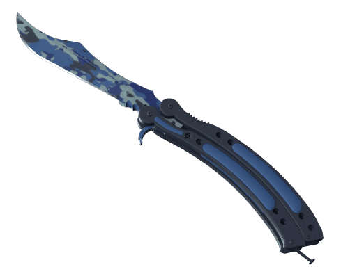 ★ Butterfly Knife | Bright Water (Battle-Scarred)