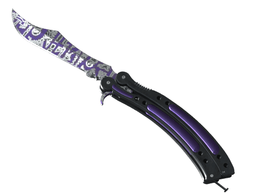 ★ Butterfly Knife | Freehand (Battle-Scarred)