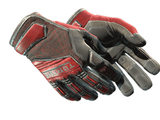 ★ Specialist Gloves | Crimson Web (Minimal Wear)