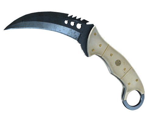 ★ Talon Knife | Blue Steel (Well-Worn)