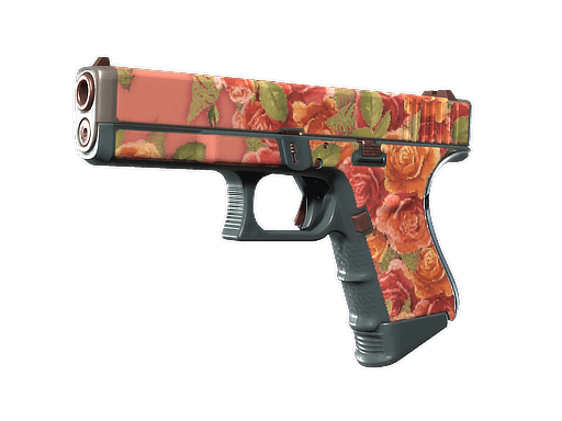 Glock-18 | Coral Bloom (Battle-Scarred)