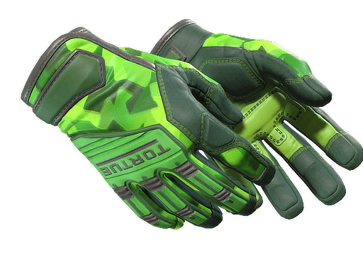 ★ Specialist Gloves | Lime Polycam (Factory New)