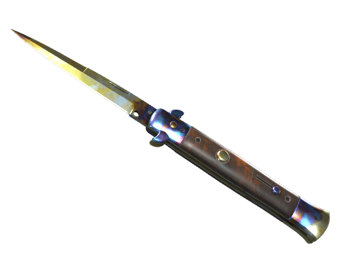 ★ Stiletto Knife | Case Hardened (Field-Tested)