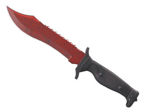 ★ Bowie Knife | Crimson Web (Battle-Scarred)