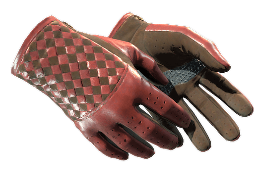 ★ Driver Gloves | Crimson Weave (Well-Worn)