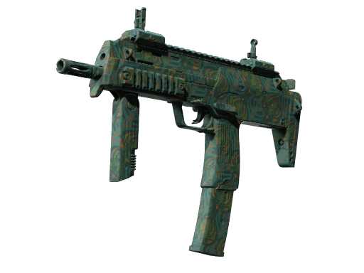 MP7 | Teal Blossom (Battle-Scarred)