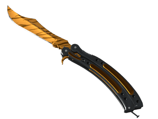 ★ Butterfly Knife | Tiger Tooth (Minimal Wear)