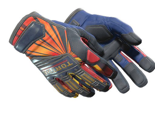 ★ Specialist Gloves | Sunburst (Minimal Wear)