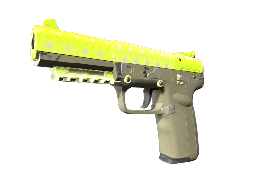 Five-SeveN | Neon Kimono (Battle-Scarred)