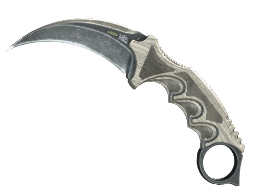 ★ Karambit | Black Laminate (Well-Worn)